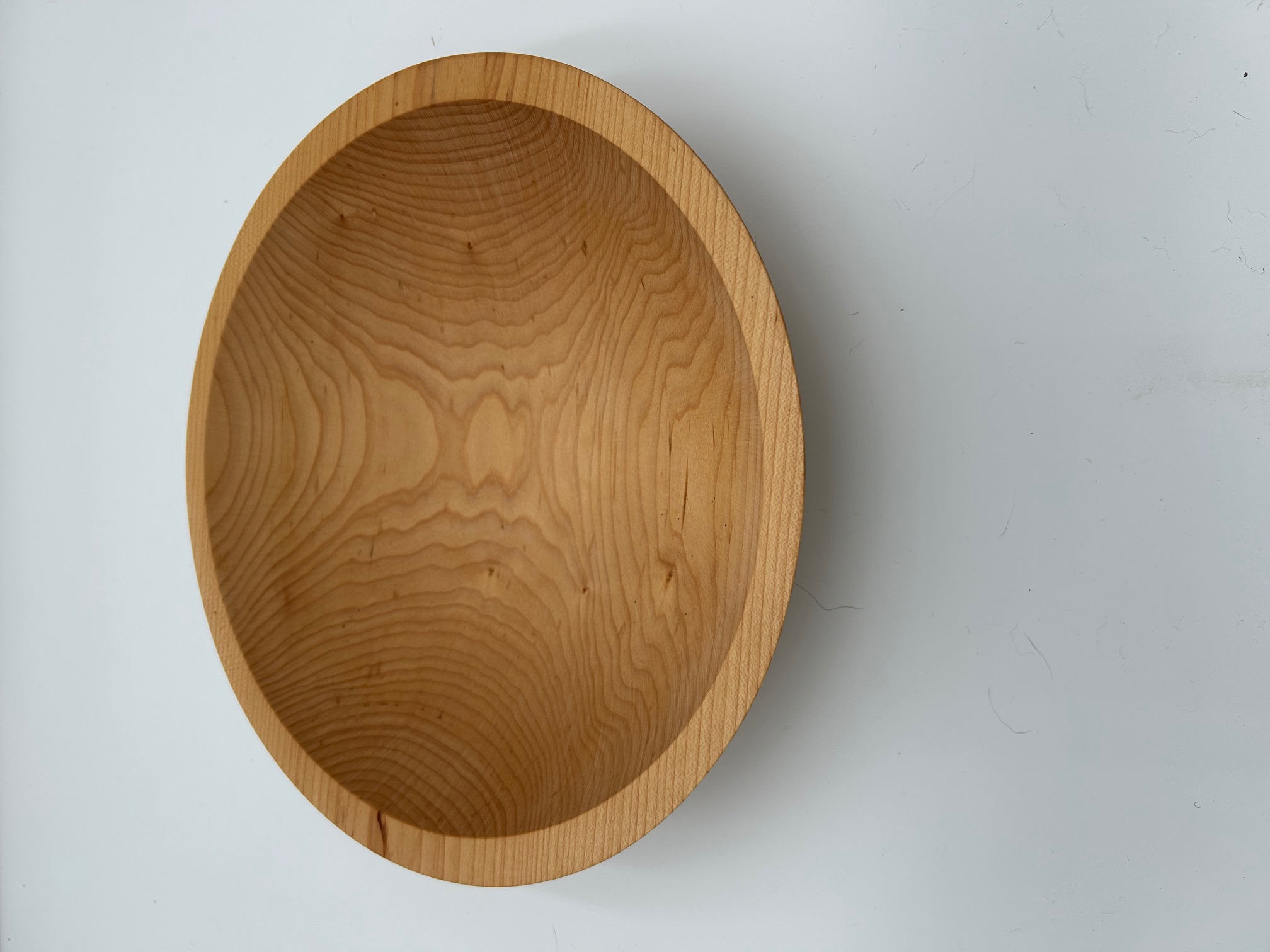 12" MAPLE SALAD BOWL (First Quality)