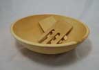 15" STARTER MAPLE SALAD BOWL KIT (First Quality) - Click Image to Close